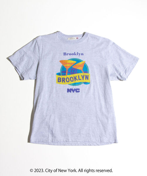 GOOD ROCK SPEED（グッドロックスピード）の「【GOOD ROCK SPEED/グッドロックスピード】NYCプリントTシャツ（Tシャツ/カットソー・メンズ・ライトグレー/ネイビー/ホワイト・M/L）」の16枚目の写真