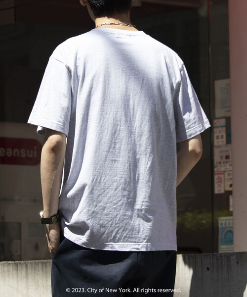 GOOD ROCK SPEED（グッドロックスピード）の「【GOOD ROCK SPEED/グッドロックスピード】NYCプリントTシャツ（Tシャツ/カットソー・メンズ・ライトグレー/ネイビー/ホワイト・M/L）」の20枚目の写真