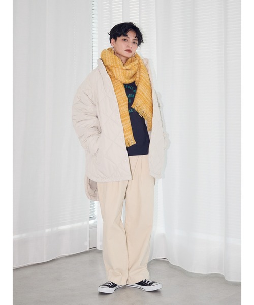 AMERICAN HOLIC(アメリカンホリック)の「ラグランスリーブロゴカットプルオーバー(Tシャツ/カットソー・レディース・オフホワイト/ネイビー/オレンジ・M/L)」の17枚目の写真