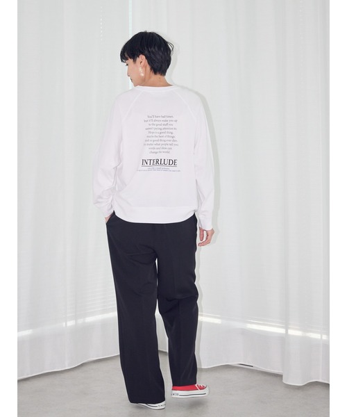 AMERICAN HOLIC(アメリカンホリック)の「ラグランスリーブロゴカットプルオーバー(Tシャツ/カットソー・レディース・オフホワイト/ネイビー/オレンジ・M/L)」の19枚目の写真