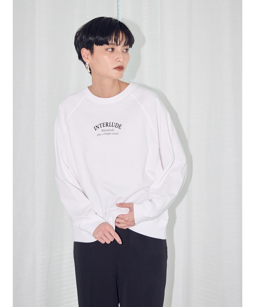 AMERICAN HOLIC(アメリカンホリック)の「ラグランスリーブロゴカットプルオーバー(Tシャツ/カットソー・レディース・オフホワイト/ネイビー/オレンジ・M/L)」の20枚目の写真