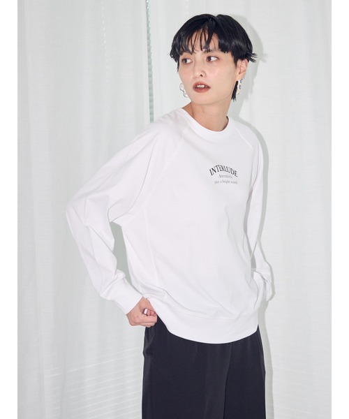 AMERICAN HOLIC(アメリカンホリック)の「ラグランスリーブロゴカットプルオーバー(Tシャツ/カットソー・レディース・オフホワイト/ネイビー/オレンジ・M/L)」の21枚目の写真