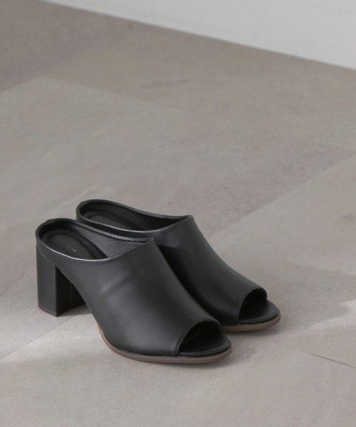 N.(N. Natural Beauty Basic)(エヌエヌナチュラルビューティーベーシック)の「◆ミュールサンダル(サンダル・レディース・ナチュラル/ブラック/ベージュ・SMALL/MEDIUM/LARGE)」の10枚目の写真