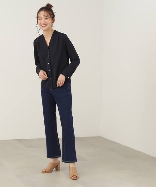 N.(N. Natural Beauty Basic)(エヌエヌナチュラルビューティーベーシック)の「◆ミュールサンダル(サンダル・レディース・ナチュラル/ブラック/ベージュ・SMALL/MEDIUM/LARGE)」の12枚目の写真