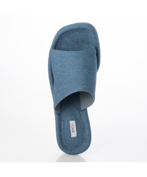 EVOL（イーボル）の「【EVOL】オブリークトゥミュールサンダル IU5138（サンダル・レディース・ベージュ/ワインレッド/ブルー/ブラック・S/M/L）」の18枚目の写真