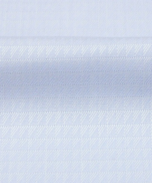 TOKYO SHIRTS（トウキョウシャツ）の「形態安定ノーアイロン レギュラー 長袖ビジネスワイシャツ（ビジネスシャツ・レディース・ライトブルー・XS/S/M/L/LL/XL）」の2枚目の写真
