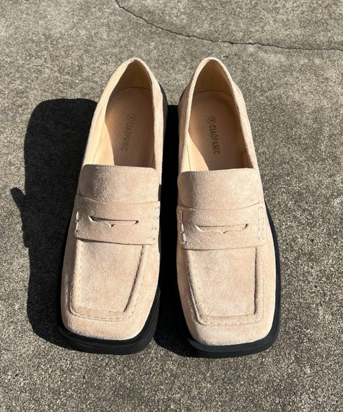 CIAOPANIC（チャオパニック）の「スクエアボリュームローファー（ローファー・レディース・ブラック/ベージュ・LARGE/SMALL/MEDIUM）」の22枚目の写真