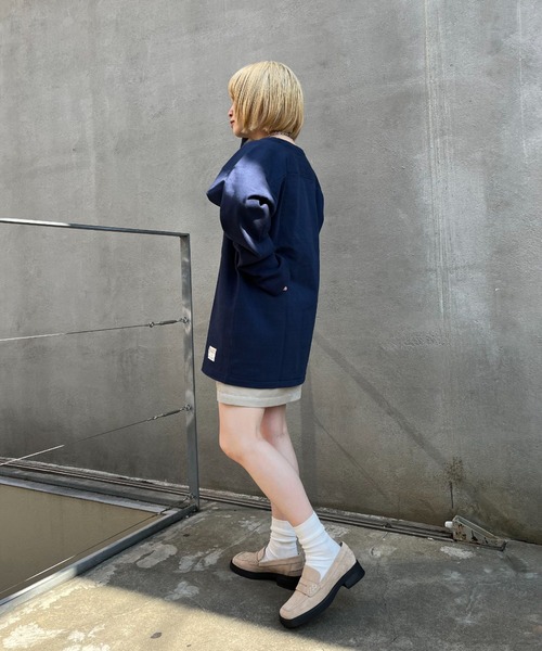 CIAOPANIC（チャオパニック）の「スクエアボリュームローファー（ローファー・レディース・ブラック/ベージュ・LARGE/SMALL/MEDIUM）」の19枚目の写真