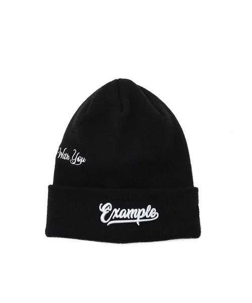 EXAMPLE（エグザンプル）の「NEW ERA x EXAMPLE SOLID LOGO BEANIE