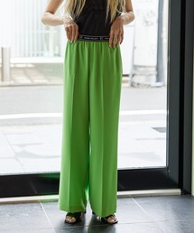 PRANK PROJECT | トリアセテートゴムバンドイージーパンツ/Triacetate Rubber Band Loose-fitting Pants(その他パンツ)