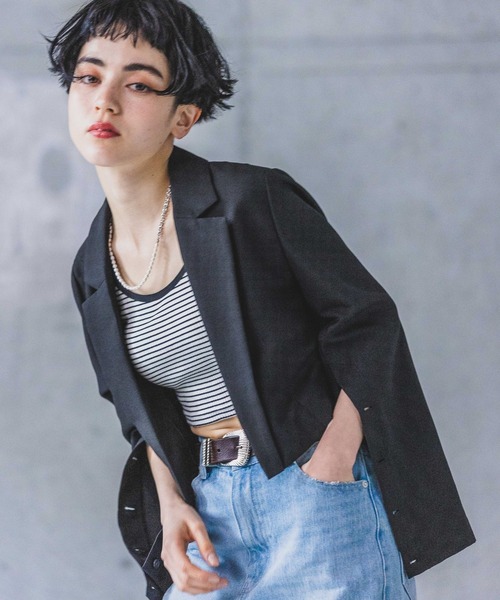 PAGEBOY（ページボーイ）の「ラフショートジャケット