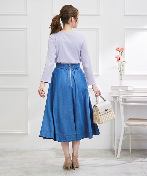 Les merveilles de Paris スカート フレンチブルー Les merveilles de