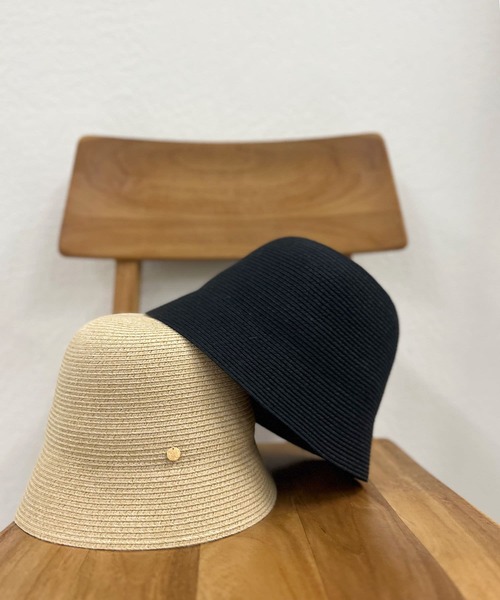 PAPILLONNER（パピヨネ）の「ブレードベルハット/PAPILLONNER/パピヨネ（ハット・レディース・ブラック/ベージュ・FREE）」の2枚目の写真