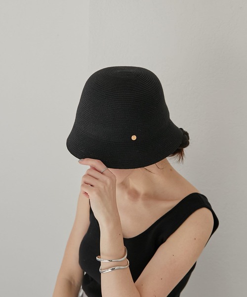 PAPILLONNER（パピヨネ）の「ブレードベルハット/PAPILLONNER/パピヨネ（ハット・レディース・ブラック/ベージュ・FREE）」の5枚目の写真