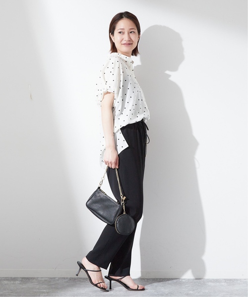 journal standard L'essage（ジャーナルスタンダードレサージュ）の「《追加》タックスリーブシャツ（シャツ/ブラウス・レディース・コバルトブルー/クリアブルー/ブラック系その他/ブラウン/ホワイト系その他・FREE）」の17枚目の写真
