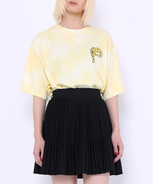 PUNYUS(プニュズ)の「クリスタルプリーツフレアミニスカート(スカート・レディース・ブラック・4/2/3/1)」の1枚目の写真