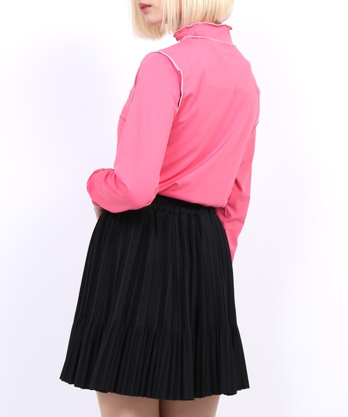 PUNYUS(プニュズ)の「クリスタルプリーツフレアミニスカート(スカート・レディース・ブラック・4/2/3/1)」の13枚目の写真