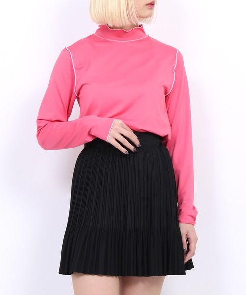 PUNYUS(プニュズ)の「クリスタルプリーツフレアミニスカート(スカート・レディース・ブラック・4/2/3/1)」の12枚目の写真