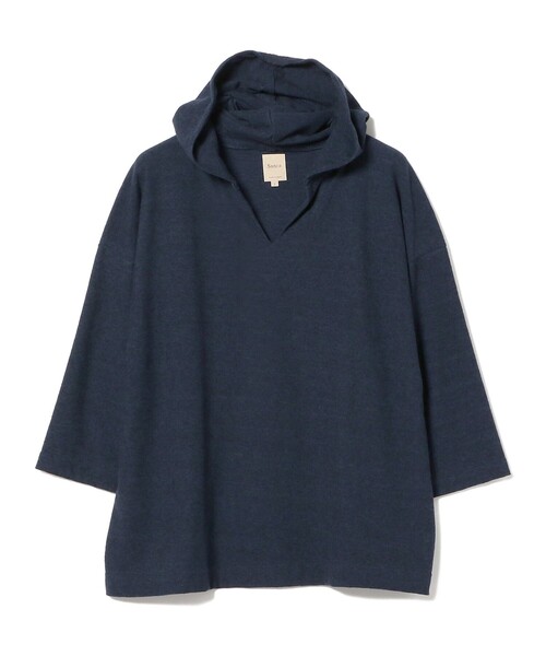 Sanca（サンカ）の「Sanca / MINI PILE MEX HOODIE（パーカー・メンズ・オリーブ/ネイビー・3/2）」の3枚目の写真