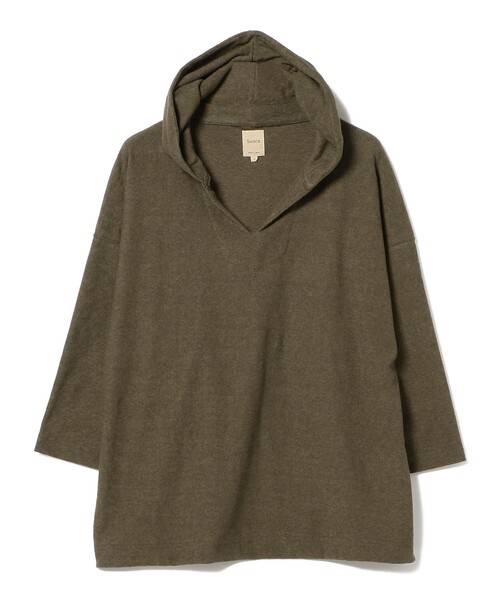 Sanca（サンカ）の「Sanca / MINI PILE MEX HOODIE（パーカー・メンズ・オリーブ/ネイビー・3/2）」の11枚目の写真