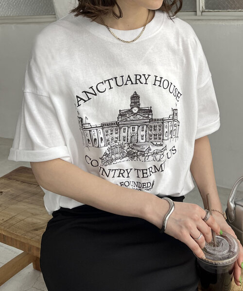 【ユニセックス】刺繍 ロゴ Tシャツ NOMINE tシャツ 「ユニセックス」刺繍 ロゴ Tシャツ レディース