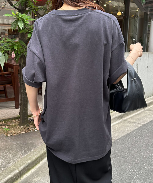 【ユニセックス】刺繍 ロゴ Tシャツ NOMINE tシャツ 「ユニセックス」刺繍 ロゴ Tシャツ レディース