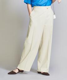BEAUTY&YOUTH UNITED ARROWS | ポプリンラップワイドパンツ -ウォッシャブル-(その他パンツ)