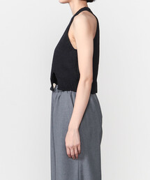 CORDERA ブラック ニットベスト Bshop（ビショップ）の「CORDERA | コットンニットベスト WOMEN