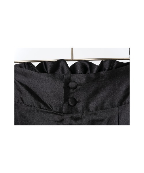 Soir,5 COCOTTE PARIS(ソワールイブニングココットパリ)の「ハイウエストサテンパンツ(その他パンツ・レディース・ブラック/キャメル・SMALL/MEDIUM)」の18枚目の写真