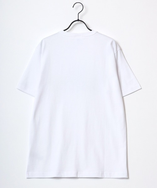 Champion(チャンピオン)の「Champion/チャンピオン コットンUSA カレッジプリント ワンポイント刺繍 半袖Tシャツ(Tシャツ/カットソー・メンズ・ホワイト/ブラック/ベージュ/ネイビー/グレー/ブルー/ホワイト系その他/グリーン・M/L/XL)」の21枚目の写真