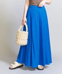 BEAUTY&YOUTH UNITED ARROWS | 麻レーヨンブレンド フレアマキシスカート -ウォッシャブル-(スカート)