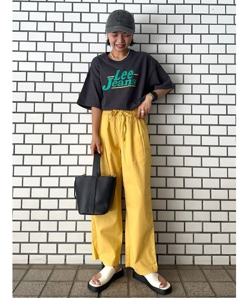Lee(リー)の「Lee(リー)アーカイブプリントTシャツ(Tシャツ/カットソー・レディース・ダークグレー・M/L)」の8枚目の写真