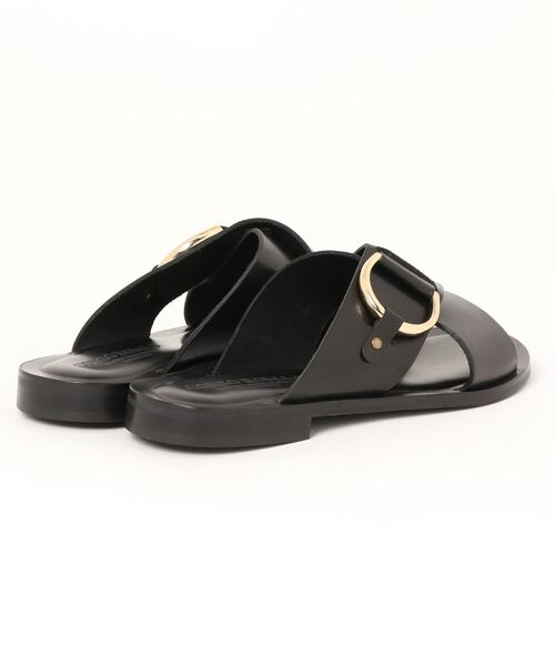 CORSO ROMA,9(コルソローマ)の「レザークロスサンダル(サンダル・レディース・ブラック・37/38/36)」の14枚目の写真