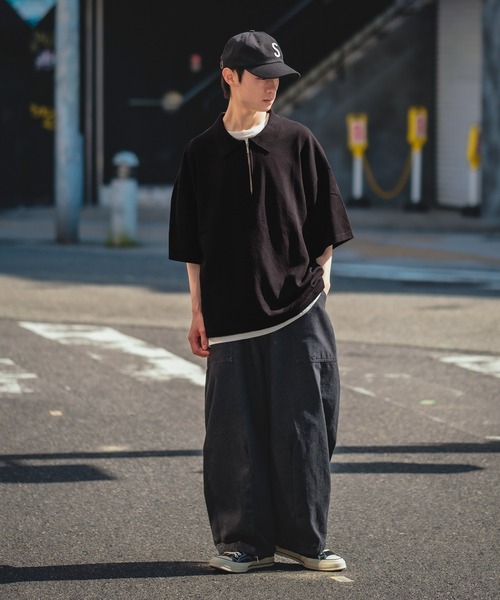 STARTER(スターター)の「【STARTER】別注 フェルト ロゴ ワッペン キャップ STA23-101(キャップ・メンズ・ブラック/ホワイト系その他2/ホワイト系その他/ホワイト/ネイビー・FREE)」の10枚目の写真