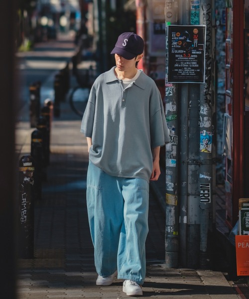 STARTER(スターター)の「【STARTER】別注 フェルト ロゴ ワッペン キャップ STA23-101(キャップ・メンズ・ブラック/ホワイト系その他2/ホワイト系その他/ホワイト/ネイビー・FREE)」の16枚目の写真