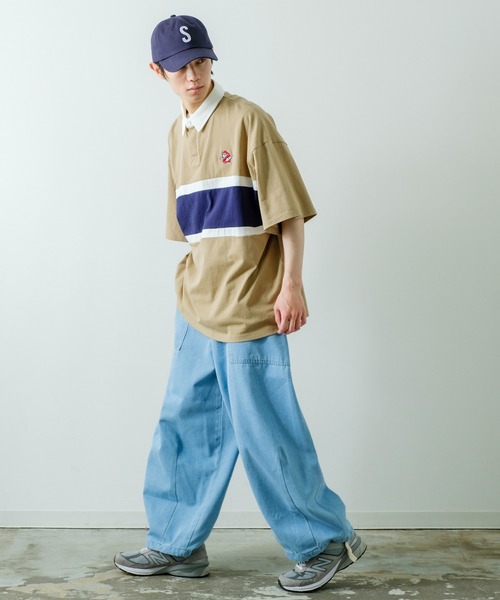 STARTER(スターター)の「【STARTER】別注 フェルト ロゴ ワッペン キャップ STA23-101(キャップ・メンズ・ブラック/ホワイト系その他2/ホワイト系その他/ホワイト/ネイビー・FREE)」の17枚目の写真