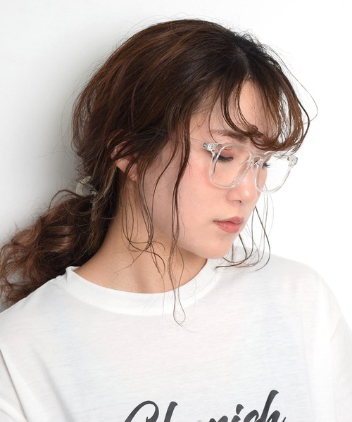 Flowering（フラワーリング）の「【紫外線カット率99.9%】太縁 伊達メガネ ユニセックス 専用ケース付き（メガネ・レディース・その他5/その他4/その他2/その他6/その他7/その他1/その他8/その他3/その他9/その他10・FREE）」の8枚目の写真