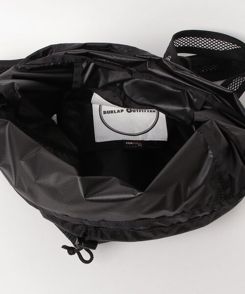 BURLAP OUTFITTER（バーラップアウトフィッター）の「FOLDING DAY PACK（バックパック/リュック・メンズ・ベージュ/ブラック・FREE）」の5枚目の写真