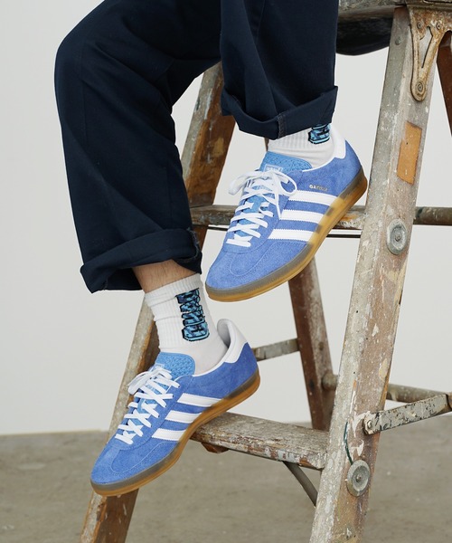 adidas(アディダス)の「adidas/アディダス GAZELLE INDOOR スニーカー 2026秋冬 再入荷 秋服 2026年秋冬(スニーカー・メンズ・ブルー・27/27.5/28/26.5/26)」の16枚目の写真