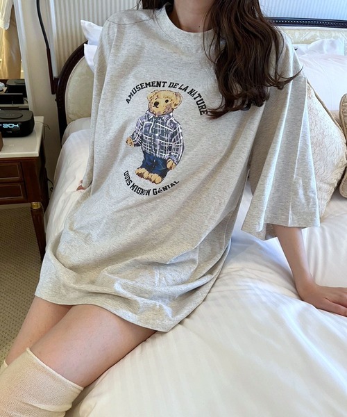 Heather（ヘザー）の「HOLiCベアTEE 907283（Tシャツ/カットソー