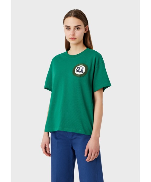エンポリオアルマーニ　レディース　TシャツXS サステナブルコレクション2022 EMPORIO ARMANI（エンポリオアルマーニ）の「【エンポリオ