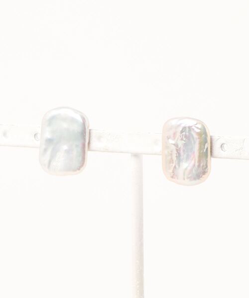 バロックパール　ピアス　（両耳用） ISOLATION / アイソレーション】 BAROQUE PEARL PIERCE