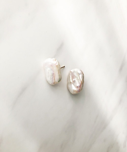 バロックパール　ピアス　（両耳用） セール】バロックパールピアス（ピアス（両耳用