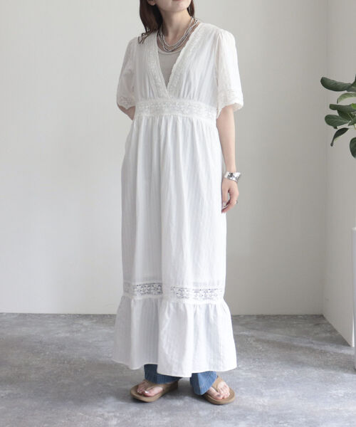 fredy emue（フレディエミュ）の「VINTAGE風レースワンピース