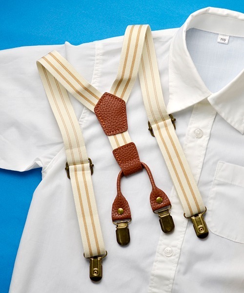 bobochoses サスペンダー　26ss Color Stripes suspenders（サスペンダー）｜BOBO CHOSES