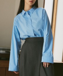slit design over shirt/スリットデザインオーバーシャツ