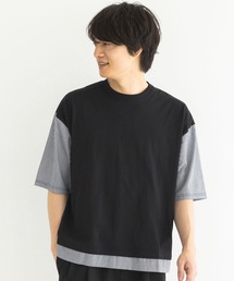 CRAFT STANDARD BOUTIQUE | 布帛切り替えH/S TEE-A(Tシャツ/カットソー)
