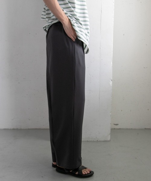 FORK&SPOON（フォークアンドスプーン）の「『セットアップ対応』『速乾』FORK&SPOON　Tec Linen パンツ（その他パンツ・メンズ・ブラック/カーキ・4/5）」の3枚目の写真