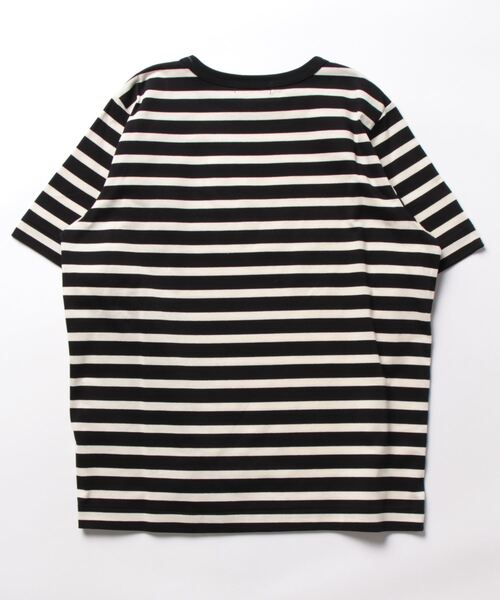 ZUCCa（ズッカ）の「(S)ボーダーZIPジャージィー（Tシャツ