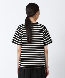 ZUCCa（ズッカ）の「(S)ボーダーZIPジャージィー（Tシャツ
